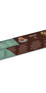 Decaf  Compostable Nespresso Original Line Capsules, 10 pack